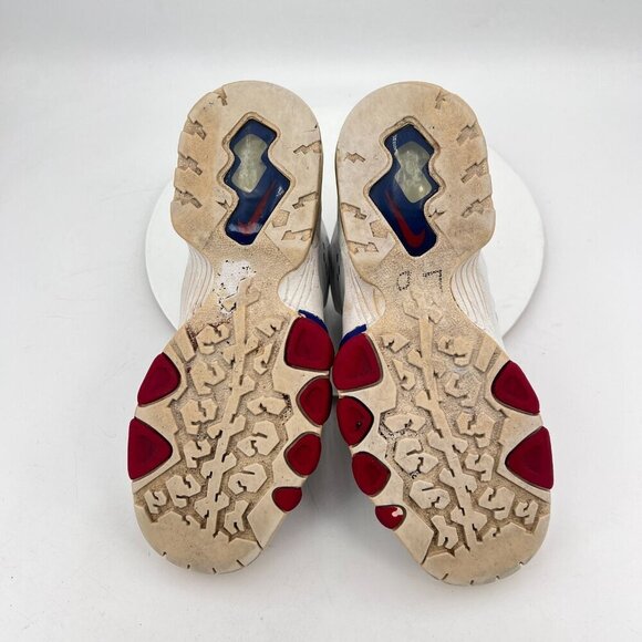 Nike Air Max Barkley Hyperfuse Mid Men Size 8 488119-106 Red Blue White Shoes - Picture 8 of 11